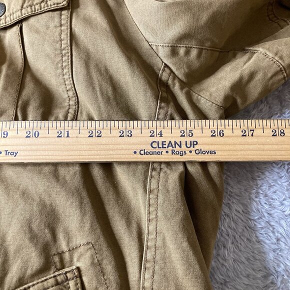 Levi's Jacket Mens XXL Brn Faux Fur Lined Hoodie Heavy Duty Field Barn Chore NEW - Picture 5 of 11